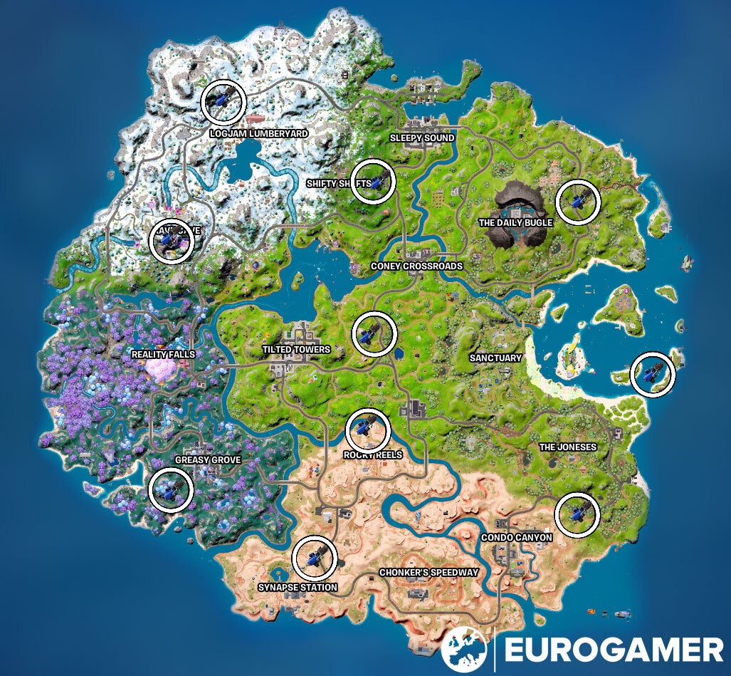 Fortnite Grapple Glove locations and how to use Grapple Glove explained